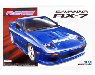 Сборная модель Mazda RX-7 Savanna FC3S Re Amemiya 1989