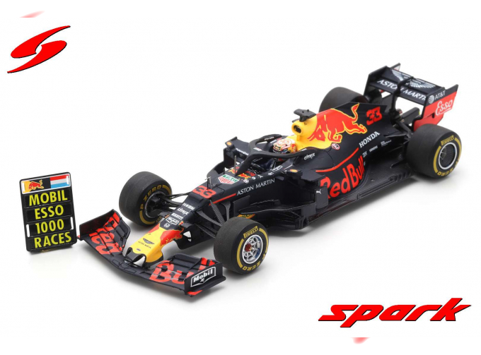 Aston Martin Red Bull Racing F1 Team #33 Chinese GP 2019 Max Verstappen