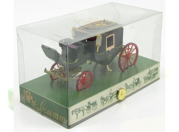 Coach Papal Sedan - Pope Pius IX - Vatican Museum (1841), green / black