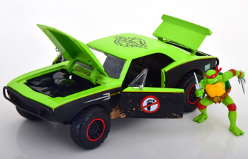 CHEVROLET Camaro (1967) - Raphael Ninja Turtles - Tartarughe Ninja, Green Black