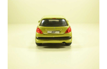 PEUGEOT 207, Street Fire 1:43, зеленый