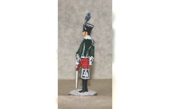 Фигурка Офицер 8-го гусарского полка в парадной форме по регламенту, 1812 г.