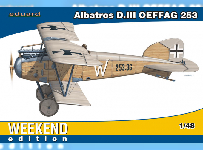 Сборная модель Истребитель Albatros D.III Oeffag 253