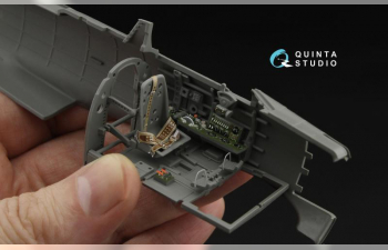 3D Декаль интерьера кабины A6M2 Zero (пр-ва Nakajima) (Border Model)