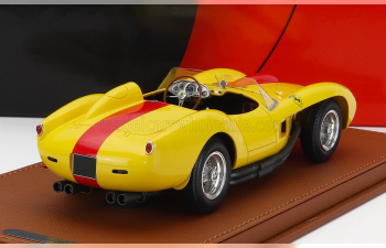 FERRARI 250tr Testarossa Spider (1957) - Con Vetrina - With Showcase, Yellow Red