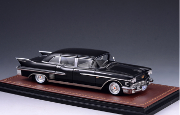 CADILLAC Fleetwood 75 Limousine 1958 Black