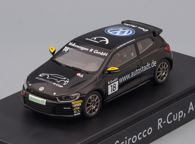 VOLKSWAGEN Scirocco III R-Cup #18 Autostadt, black