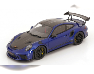 PORSCHE 911 (991.2) GT3 RS Weissach Package, blue metallic/ black