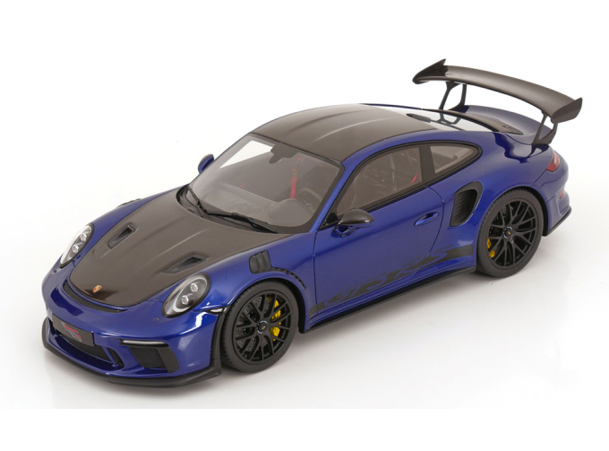 PORSCHE 911 (991.2) GT3 RS Weissach Package, blue metallic/ black