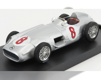 MERCEDES BENZ F1 W196 N 8 Winner Holland Gp Juan Manuel Fangio 1955 World Champion, Silver