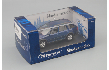 SKODA Octavia Combi Scout (2008), storm blue metallic