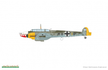 Сборная модель истребитель Messerschmitt Bf 110E