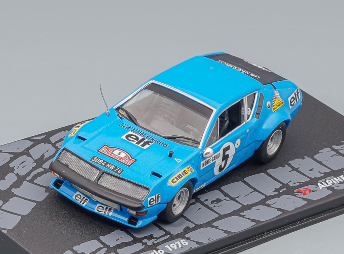 ALPINE RENAULT A310 #5 Thérier/Vial 6 место Rally Monte-Carlo 1975