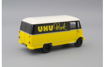 МERCEDES-BENZ L319 UHU Werk, yellow / black / white