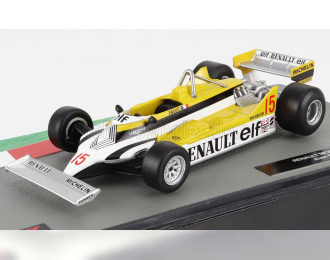 RENAULT F1 Re30 №15 Season (1981) Alain Prost, White Yellow Black