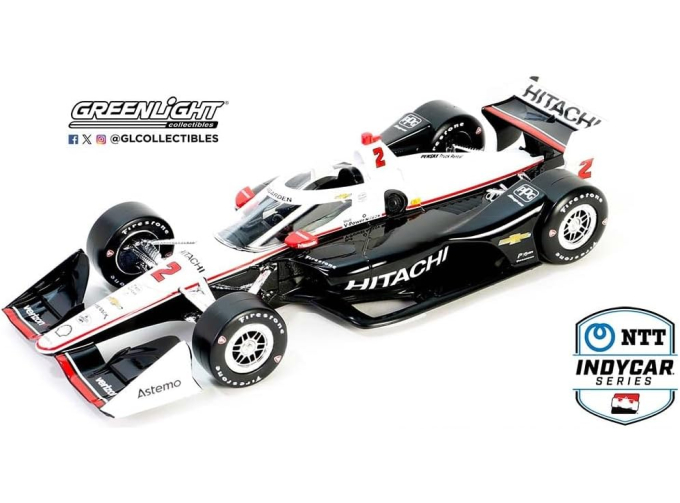 CHEVROLET Dallara Hitachi №2 IndyCar Series Penske - Newgarden (2024)