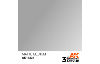 Краска акриловая 3rd Generation Matte Medium 17ml