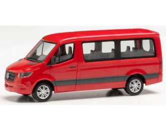 MERCEDES-BENZ Sprinter bus FD, red 2018