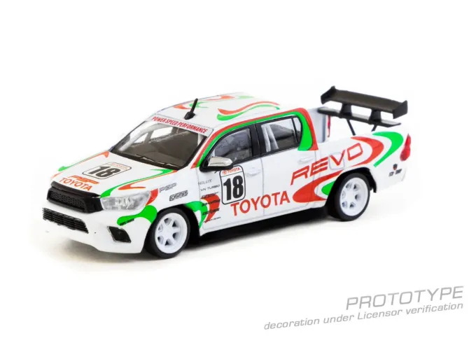TOYOTA Hilux #18, white
