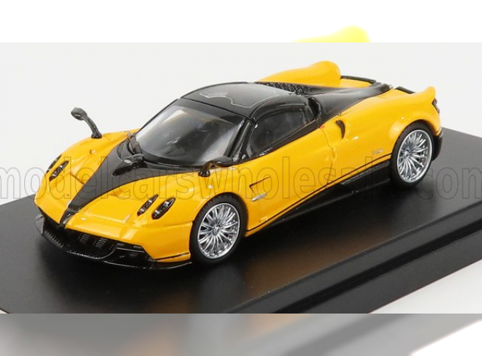 PAGANI Huayra Roadster 2018, Yellow Black