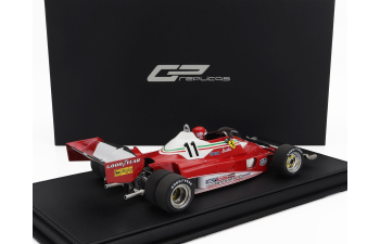 FERRARI F1 312t2 Six Wheels (6 Ruote) Scuderia Ferrari Sefac Team №11 Niki Lauda (with Pilot Figure) Season (1977) World Champion, Red