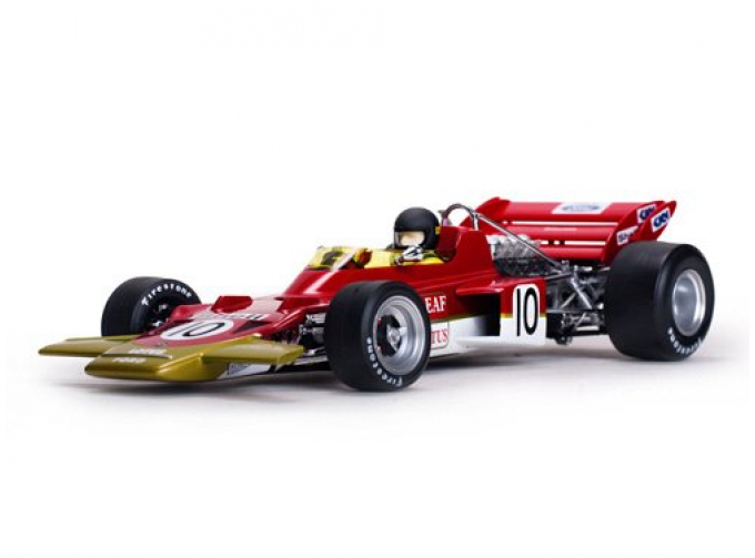 LOTUS 72C #10 Jochen Rindt победитель Dutch GP 1970, red