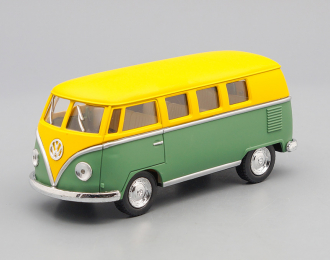 VOLKSWAGEN Classical Bus (1962), matte yellow / matte green