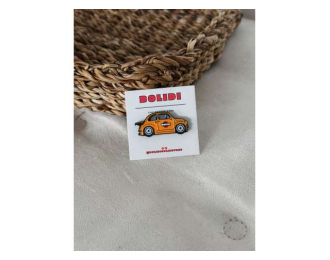 Значок Pin 1971 Abart 500, orange