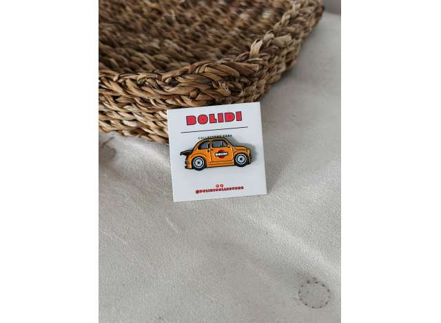 Значок Pin 1971 Abart 500, orange