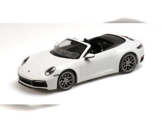 PORSCHE 911 CARRERA 4S CABRIOLET - 2019 - WHITE