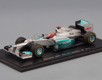 MERCEDES-BENZ AMG W03 Monaco GP Michael Schumacher (2012), silver