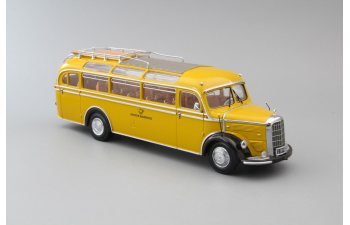 MERCEDES-BENZ O3500 Bus Deutsche Bundespost, yellow