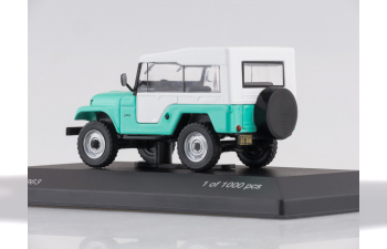 JEEP CJ-5 4x4 (1963), light green / white