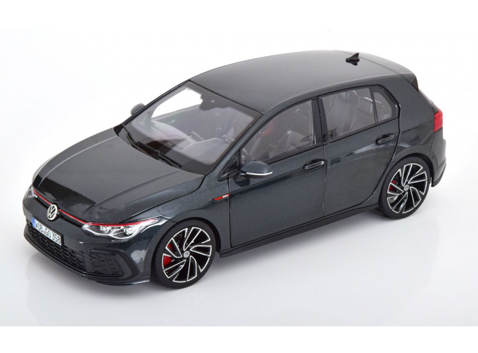 VOLKSWAGEN Golf 8 GTI 5-door (2021), black-metallic