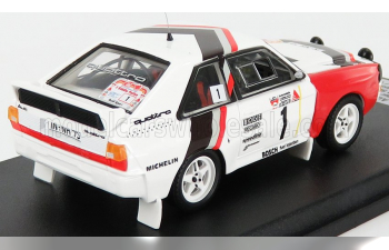 AUDI Quattro Sport (night Version) №1 Winner Rally Stadte (1984) - Friday Evening Version W.rohrl - C.geistdorfer, White