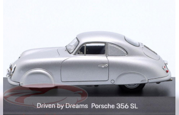 PORSCHE 356 SL Gilberte Thirion - 75 Years Porsche - Driven by Dreams, silver