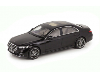 Mercedes-Benz S-class 2021 AMG-line W223 черный металлик