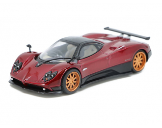 PAGANI Zonda F RHD (2005), Red Met Black