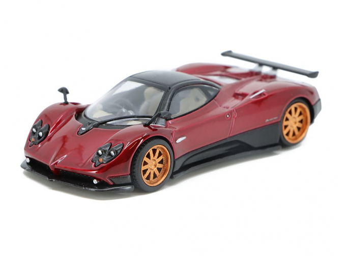 PAGANI Zonda F RHD (2005), Red Met Black