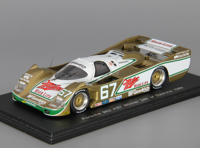 PORSCHE 962 #67 Winner 24h of Daytona #67 (1989), gold / white