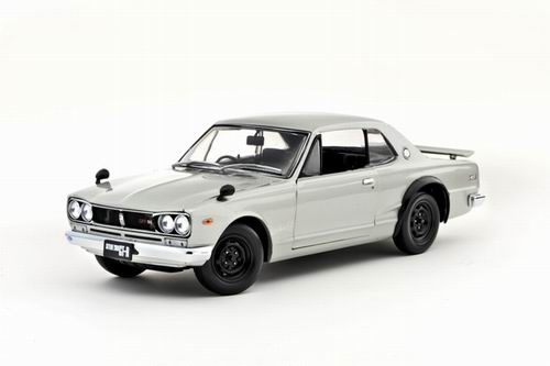 NISSAN SKYLINE GT-R KPGC 10, SILVER