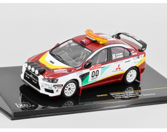 MITSUBISHI Lancer EVO X №00 Rally Japan 2008 00 Safety Car, white / red