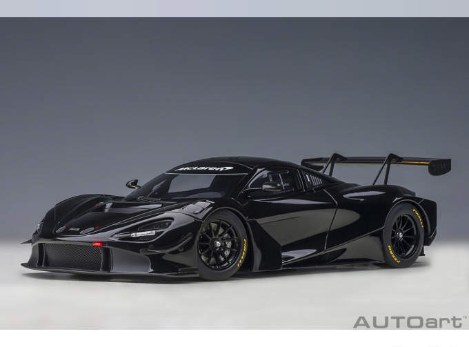 McLAREN 720S GT3 Plain Body Version, black