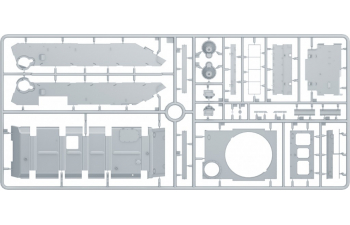 Сборная модель T-44 Interior Kit