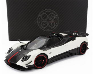 PAGANI Zonda 5 Cinque Roadster (2009), White Black Carbon