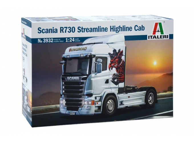 Сборная модель SCANIA R730 Tractor Truck Streamline Highline 2-assi (2011)