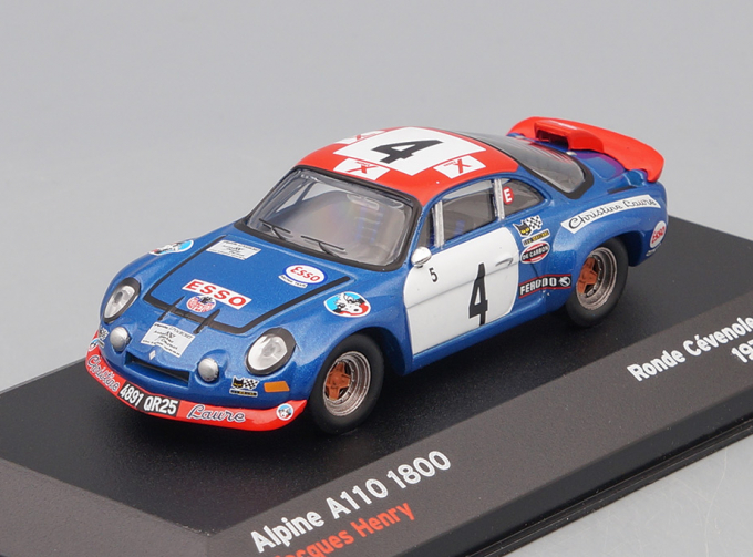 ALPINE A110 1800 Henry Jacques Ronde Cevenole (1974), blue