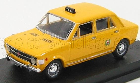 FIAT 128 Taxi Milano (1971) - 4 Porte - 4 Doors, yellow