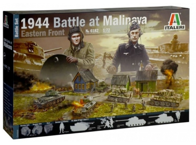 Сборная модель 1944 BATTLE AT MALINAVA - BATTLE SET