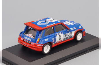 RENAULT 5 Maxi Turbo #3, blue / red